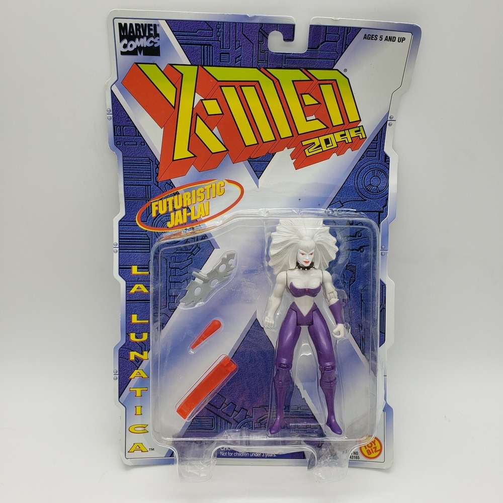 La Lunatica Futuristic Jai-Lai Marvel Comics X-Men 2099 1996 Action Figure New